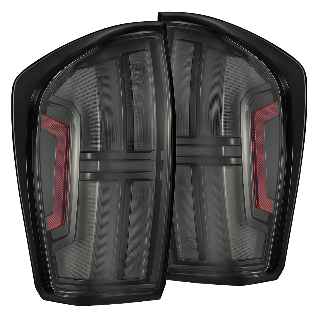 2016–2023 Toyota Tacoma NOVA-Series Prismatic LED Tail Lights – Black