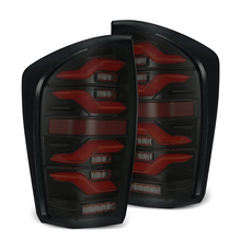 2016–2023 Toyota Tacoma LUXX-Series LED Tail Lights – Black Red
