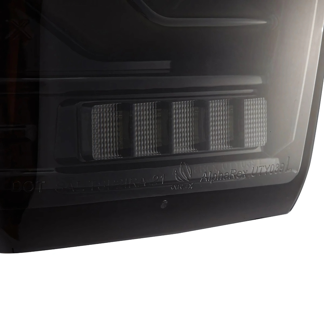 2016–2023 Toyota Tacoma LUXX-Series LED Tail Lights – Alpha Black