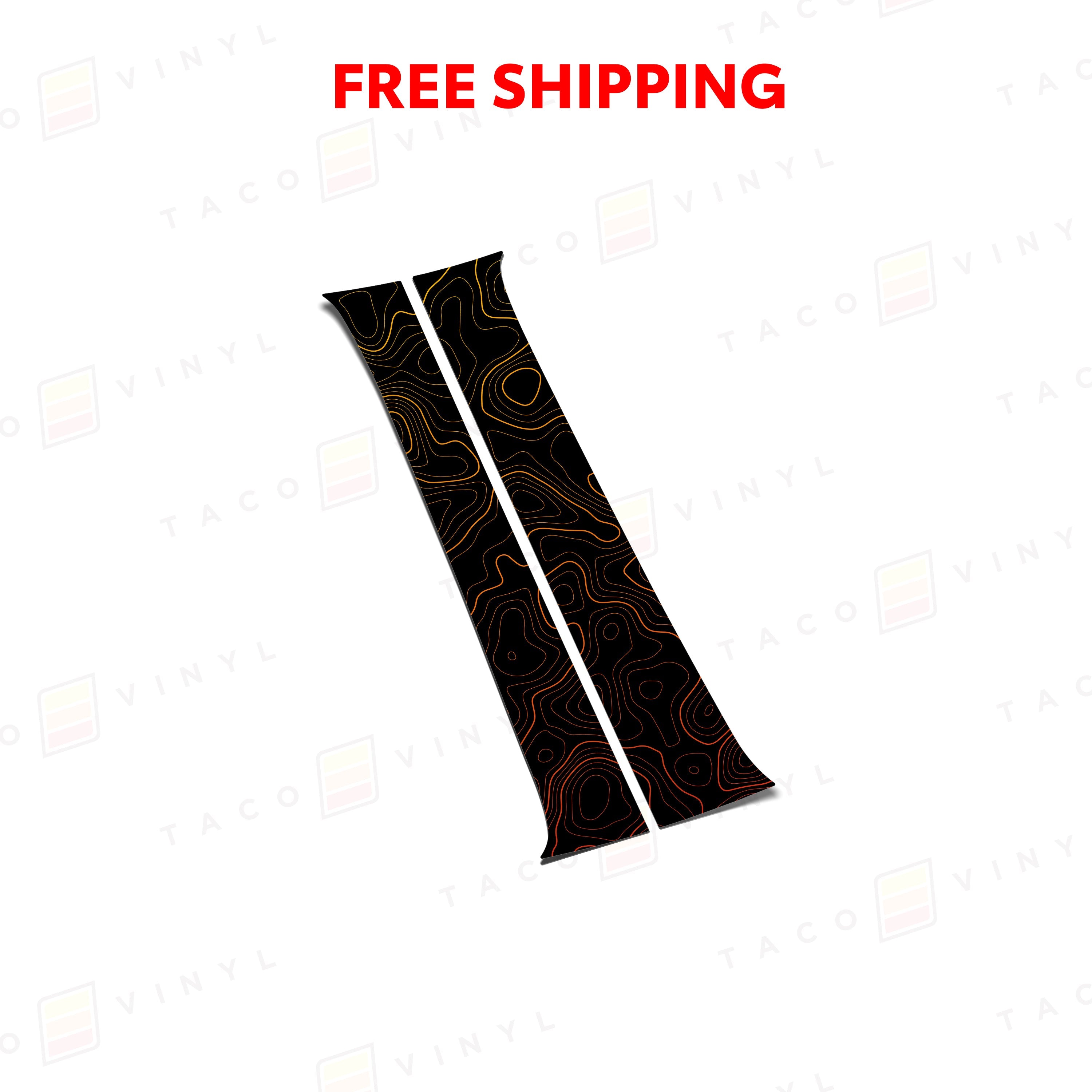 2016-23 Tacoma Door Pillar Decals