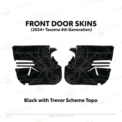 2024+ Tacoma Door Skins