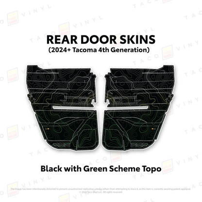 2024+ Tacoma Door Skins