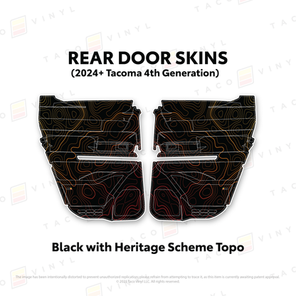 2024+ Tacoma Door Skins