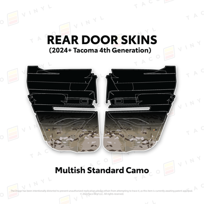 2024+ Tacoma Door Skins