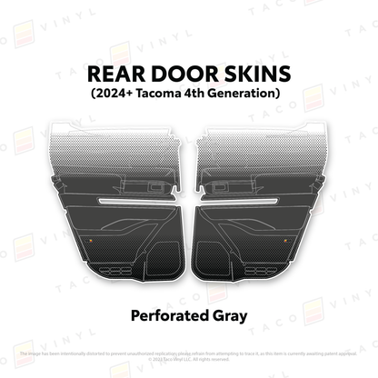 2024+ Tacoma Door Skins