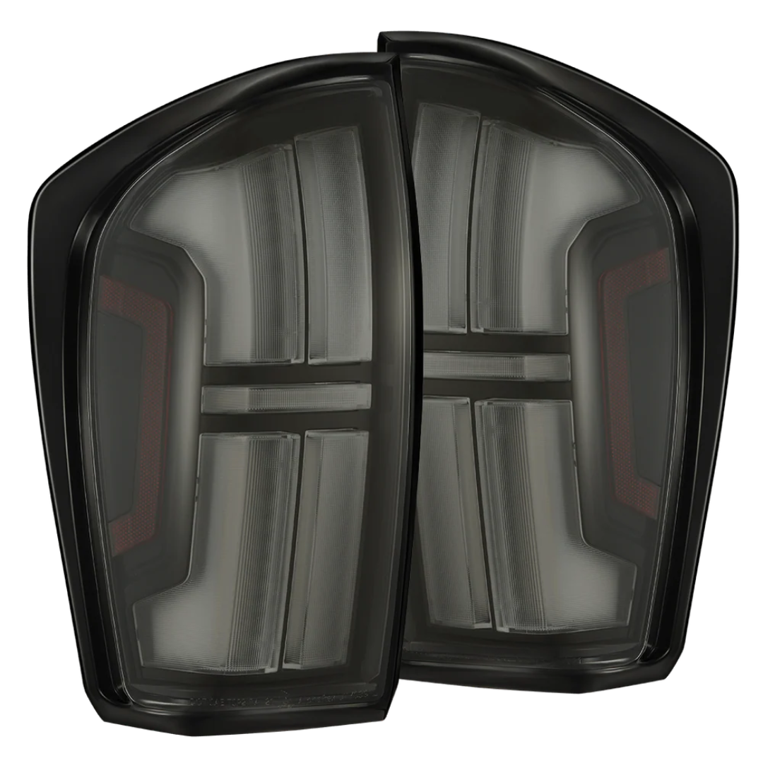 2016–2023 Toyota Tacoma NOVA-Series Prismatic LED Tail Lights – Alpha-Black