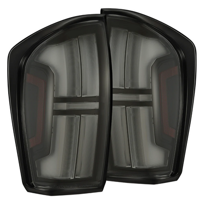 2016–2023 Toyota Tacoma NOVA-Series Prismatic LED Tail Lights – Alpha-Black