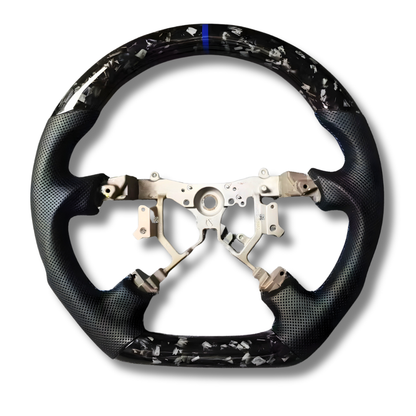 2nd Gen Tacoma FOrged Carbon Steering Wheel Blue