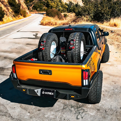 2016–2023 Toyota Tacoma NOVA-Series Prismatic LED Tail Lights – Black