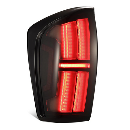 2016–2023 Toyota Tacoma NOVA-Series Prismatic LED Tail Lights – Alpha-Black
