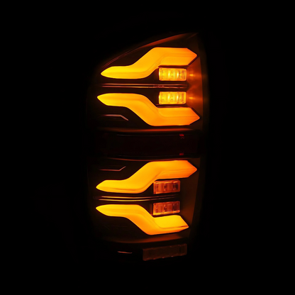 2016–2023 Toyota Tacoma LUXX-Series LED Tail Lights – Black