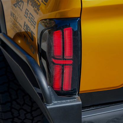 2016–2023 Toyota Tacoma NOVA-Series Prismatic LED Tail Lights – Alpha-Black