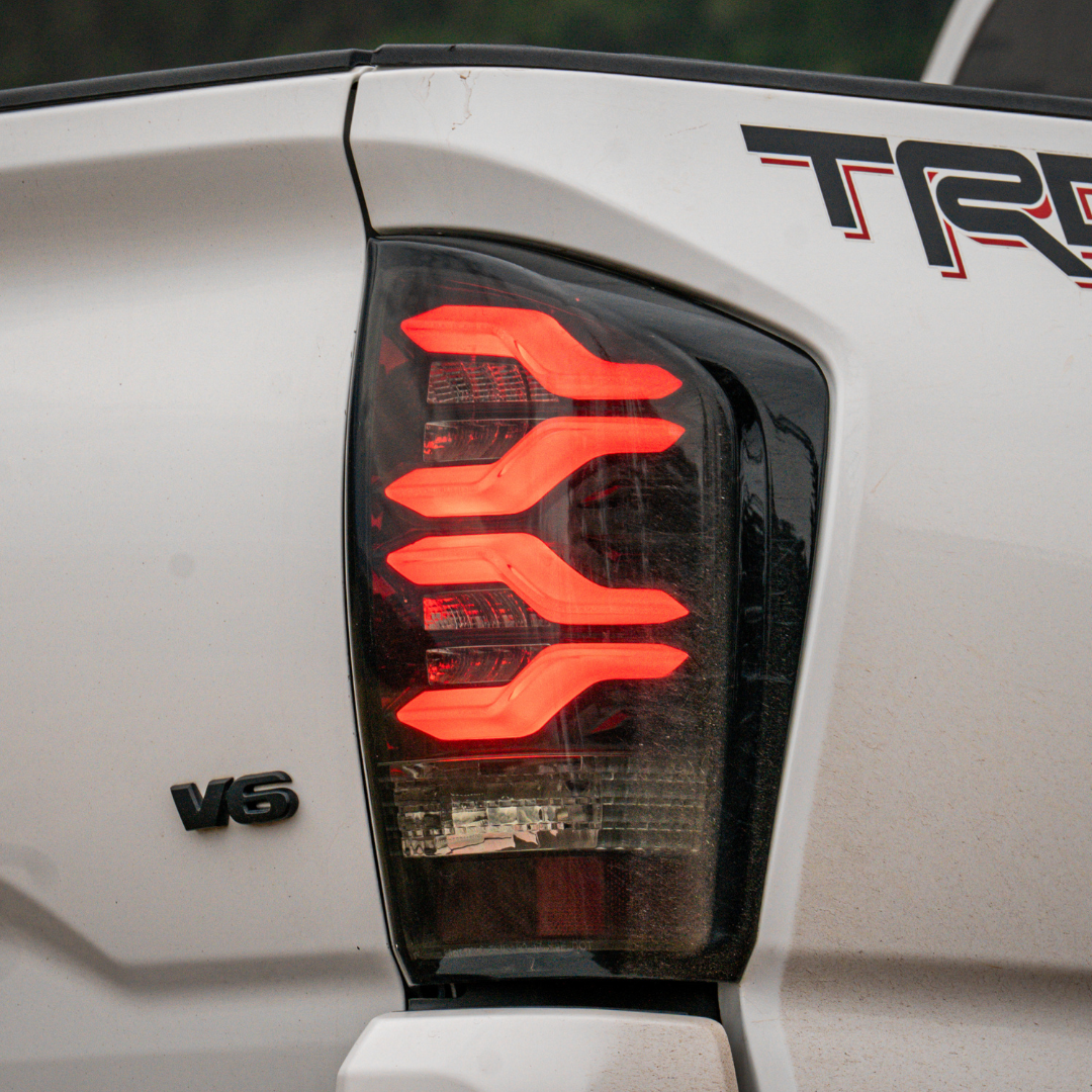 2016–2023 Toyota Tacoma PRO-Series LED Tail Lights – Jet Black
