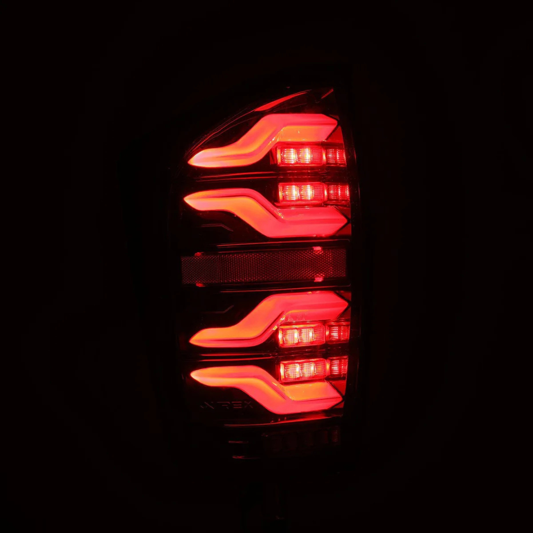 2016–2023 Toyota Tacoma LUXX-Series LED Tail Lights – Alpha Black