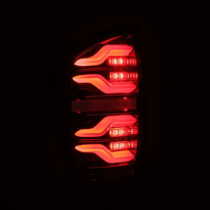 2016–2023 Toyota Tacoma LUXX-Series LED Tail Lights – Alpha Black