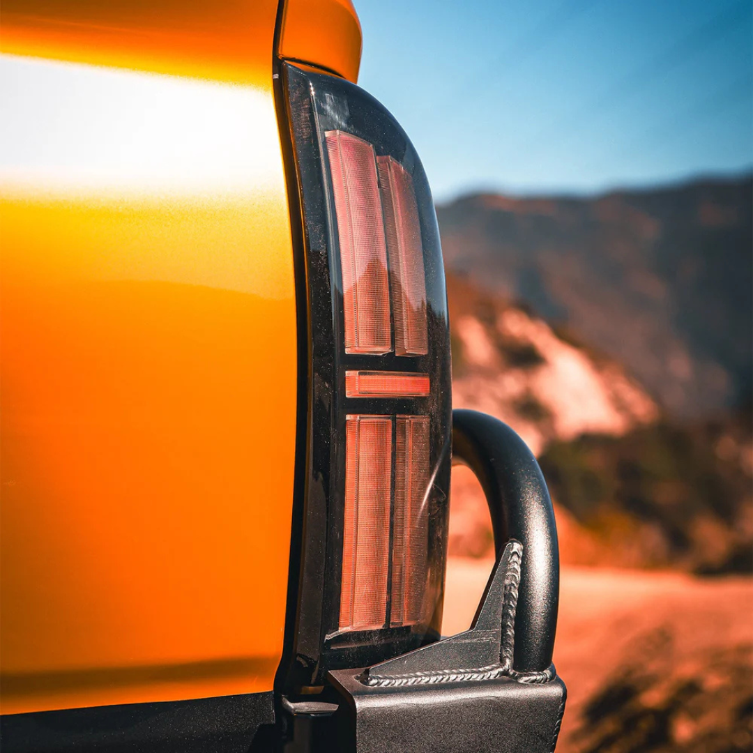 2016–2023 Toyota Tacoma NOVA-Series Prismatic LED Tail Lights – Alpha-Black