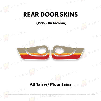 1995-04 Tacoma Door Skins (Lower Section)