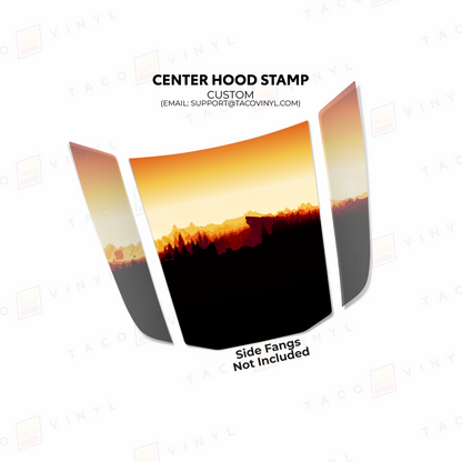 2024 Tacoma/2025+ 4Runner Apex Hood Stamp