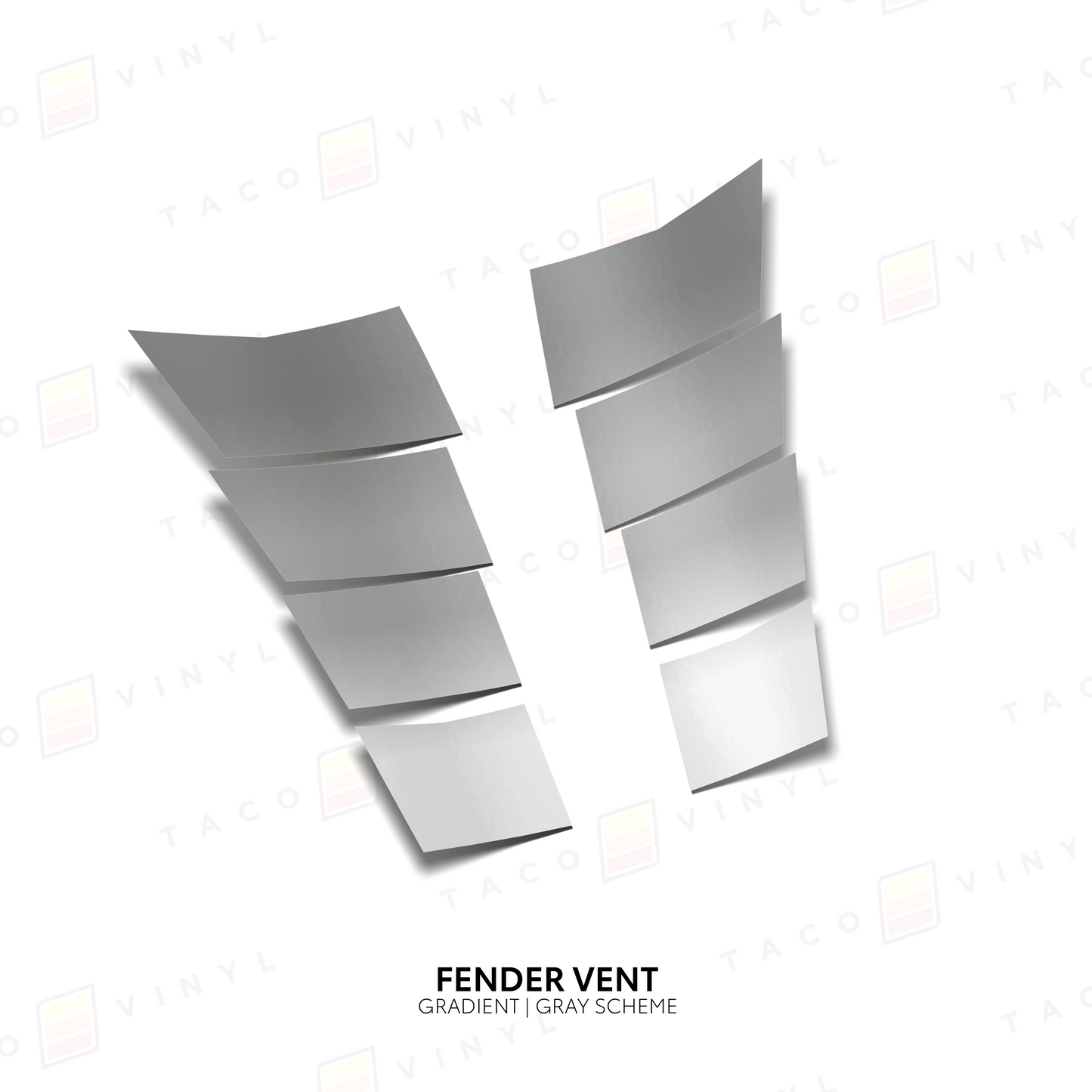 2024+ Tacoma/2025+ 4Runner Gradient Fender Vents
