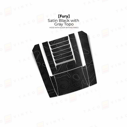 2024+ Tacoma/2025+ 4Runner Fury Hood Scoop Stamp